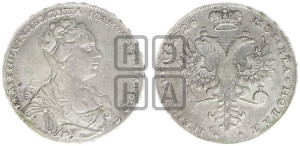1 рубль 1726 года (Портрет вправо, Московский тип)