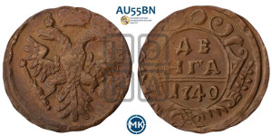 Денга 1740 года