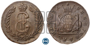 2 копейки 1779 года КМ (для Сибири)