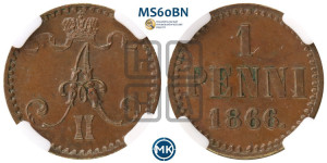 Пенни 1866 года
