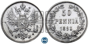 50 пенни 1893 года L