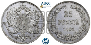 25 пенни 1901 года L