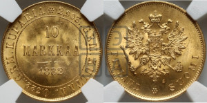 10 марок 1882 года S