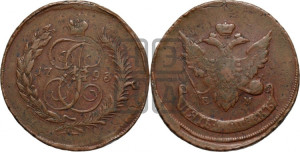 5 копеек 1793 года ЕМ (ЕМ, Екатеринбургский монетный двор)