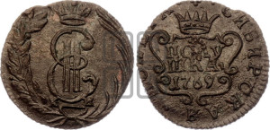 Полушка 1769 года КМ (для Сибири)