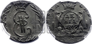 Денга 1769 года КМ (для Сибири)