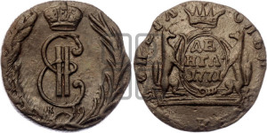 Денга 1771 года КМ (для Сибири)