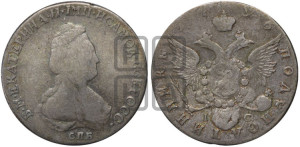 Полуполтинник  1796 года СПБ/IС (новый тип)