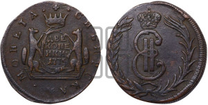 2 копейки 1775 года КМ (для Сибири)