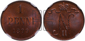 1 пенни 1899 года