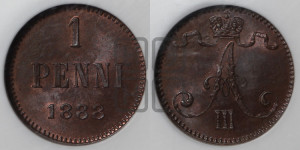 1 пенни 1888 года