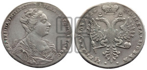 1 рубль 1726 года (Портрет вправо, Московский тип)