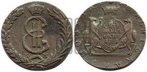 10 копеек 1781 года КМ (для Сибири)