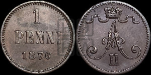 Пенни 1876 года