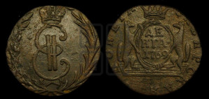 Денга 1769 года КМ (для Сибири)