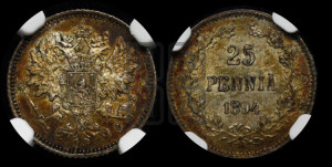 25 пенни 1894 года L