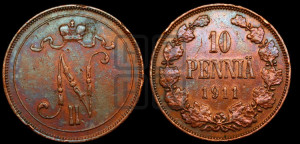 10 пенни 1911 года