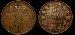 10 пенни 1912 года