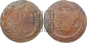 5 копеек 1768 года ММ (ММ, Красный  монетный двор)