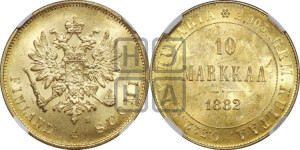 10 марок 1882 года S