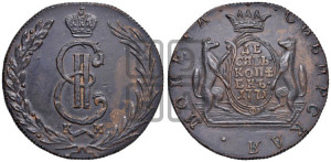 10 копеек 1771 года КМ (для Сибири)