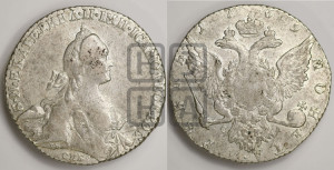 1 рубль 1769 года СПБ/СА ( СПБ, без шарфа на шее)