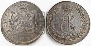 5 копеек 1771 года КМ (для Сибири)
