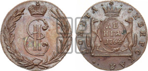 Денга 1764 года (для Сибири). Новодел.