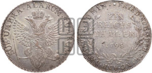 Ein reichsthaler 1798 года