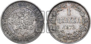 1 марка 1872 года S