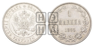 1 марка 1893 года L