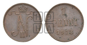 1 пенни 1912 года
