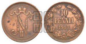 10 пенни 1917 года