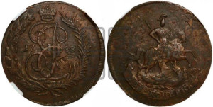 2 копейки 1788 года ММ (ММ, Красный  монетный двор)