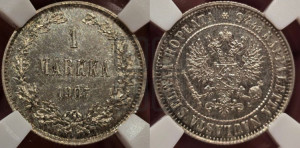 1 марка 1907 года L