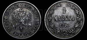 1 марка 1890 года L