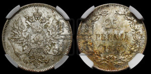 25 пенни 1916 года S