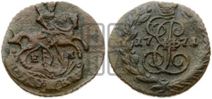 Полушка 1771 года ЕМ (ЕМ, Екатеринбургский монетный двор)