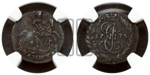 Полушка 1775 года ЕМ (ЕМ, Екатеринбургский монетный двор)