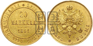 20 марок 1891 года L