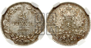 25 пенни 1897 года L