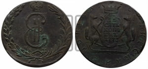 10 копеек 1773 года КМ (для Сибири)