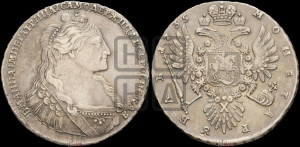 1 рубль 1735 года