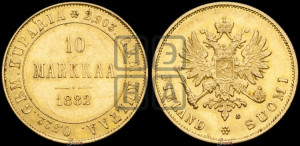 10 марок 1882 года S