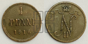 1 пенни 1916 года