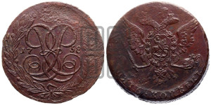 5 копеек 1758 года (без букв)