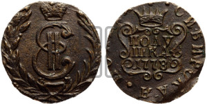 Полушка 1778 года КМ (для Сибири)