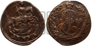 Денга 1794 года КМ (КМ, Сузунский монетный двор)