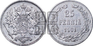 25 пенни 1901 года L