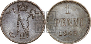 1 пенни 1905 года